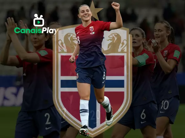 Noruega na Copa do mundo feminina 2023 ao vivo no Canais Play