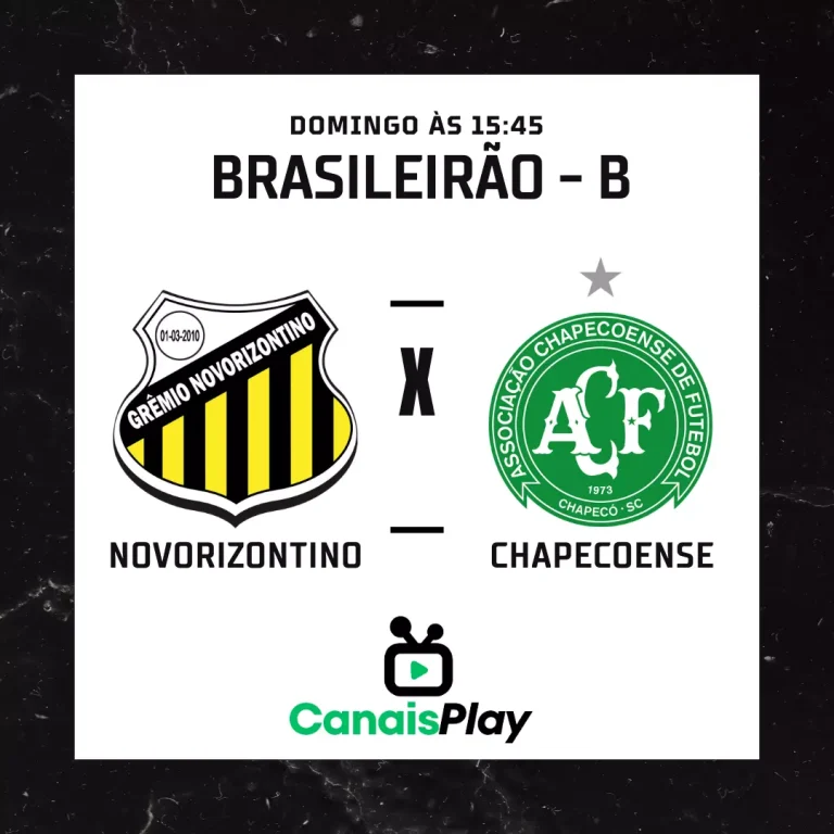 Novorizontino x Chapecoense: Onde assistir ao vivo?