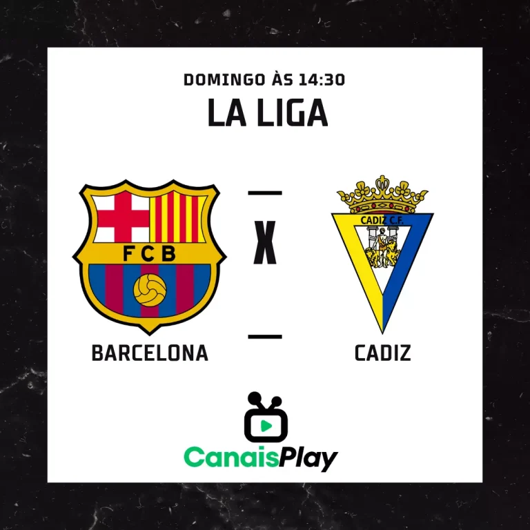 Barcelona x Cadiz: Onde assistir ao vivo?