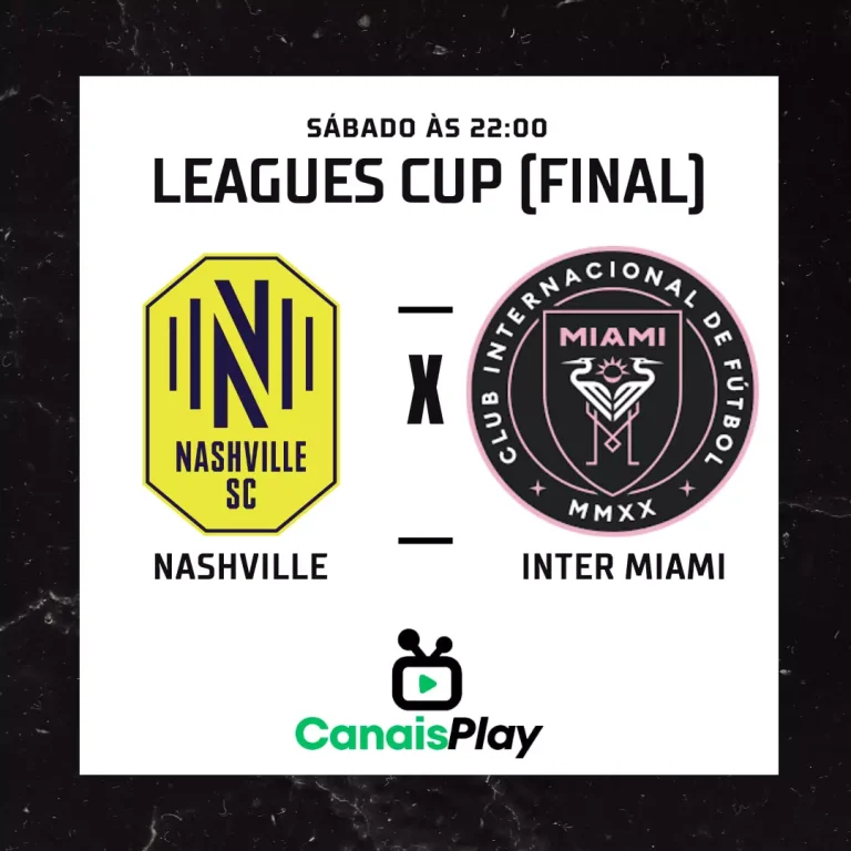 Nashville x Inter Miami: Onde assistir ao vivo?